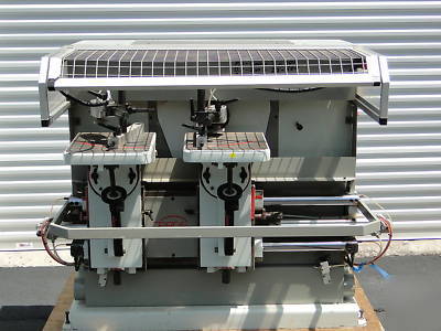 Pade T45 double end auto round tenoner wood machine