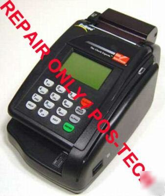 Repair verifone eclipse/telecheck terminals w/guarantee