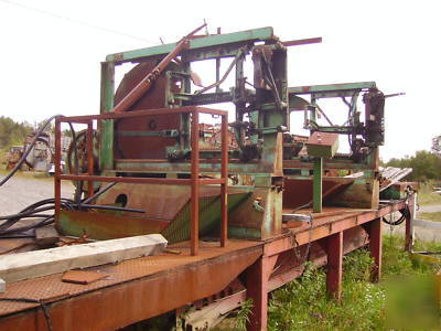Shingle mill w/discharge cnvyr â€“ double saw - dejardin