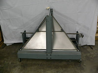 Shrink packaging equipment film centerfolder