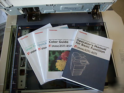 Toshiba e-studio 3511 color copier printer/scaner