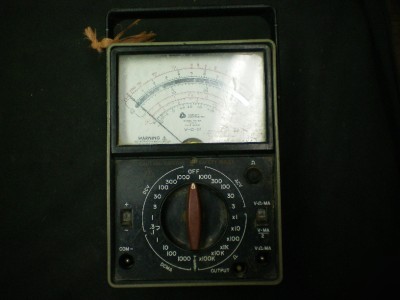 Triplett -a volt-ohm-mil- ammeter multimeter model 630