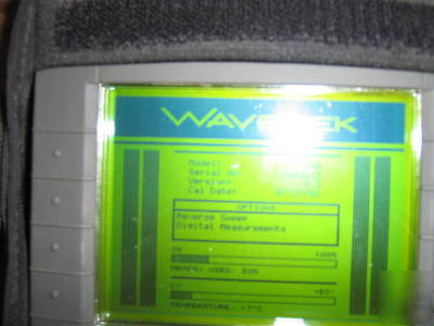 Wavetek acterna 3SR with rev. & digt. opt. 