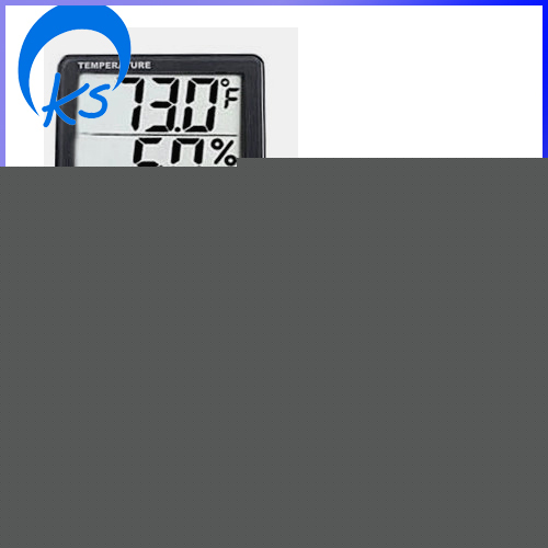  digital temperature humidity meter hygrometer clock s