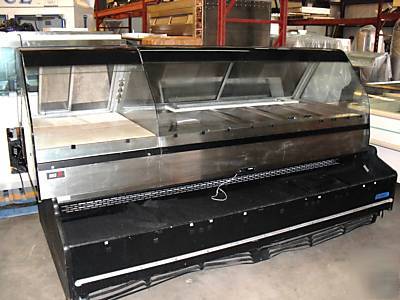  heated display case 8' bki hot case 