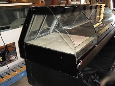  heated display case 8' bki hot case 
