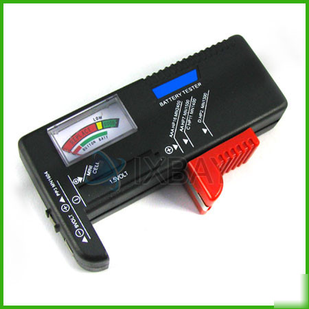 Volt testers for aaa aa c d PP3 nicd nimh 9V battery