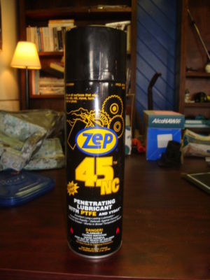 Zep 45NC penetrating lubricant - commercial use 