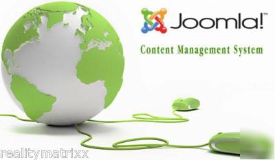 Joomla 1.5 video training video & 400 + templates dvd