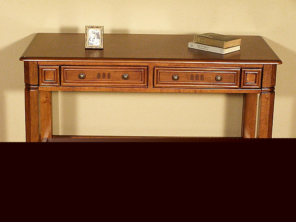 Mahogany desk vanity table - free s/h