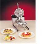 Nemco belgian waffle baker iron- silverstone