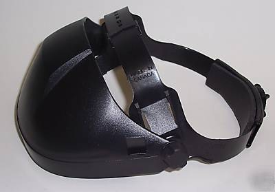 North protective face shield headgear with ratchet 