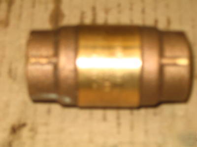 Strataflo 400 series inline check valve 1/2 npt threads