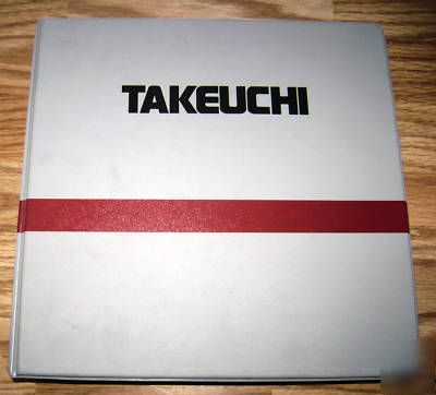 Takeuchi TB175 compact excavator service repair manual
