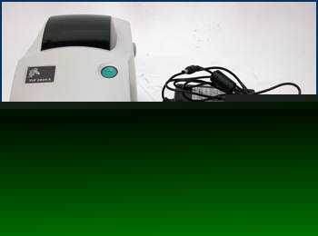 Zebra 2824 thermal barcode printer 282Z-11400-0001 ref