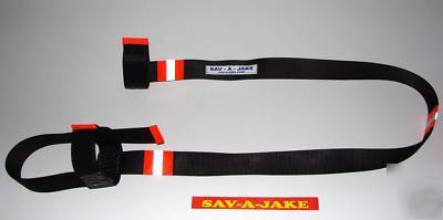 Firefighter/rescue halligan & axe tool sling sav-a-jake