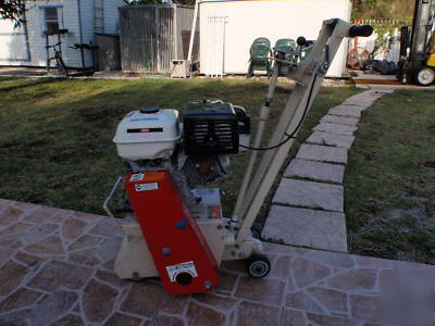 Graco line lazer ii 3900 & edco walkbehind scarifier 