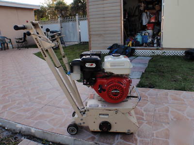 Graco line lazer ii 3900 & edco walkbehind scarifier 