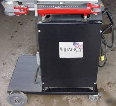 Jancy JB2400 tube bender / pipe bender hydraulic