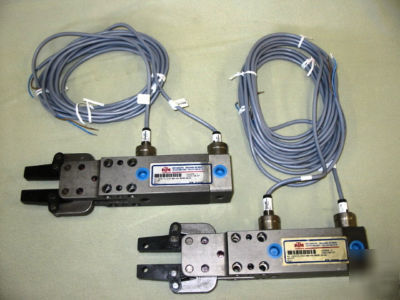 New pneumatic grippers, btm corp, 1500 series, 2PC lot 