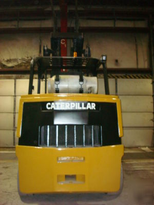 1997 caterpillar 15,500 lb lift truck forklift 15500 