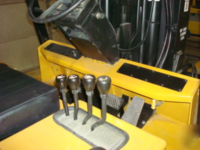 1997 caterpillar 15,500 lb lift truck forklift 15500 