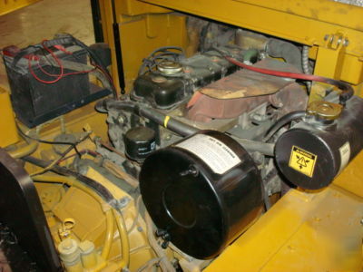 1997 caterpillar 15,500 lb lift truck forklift 15500 