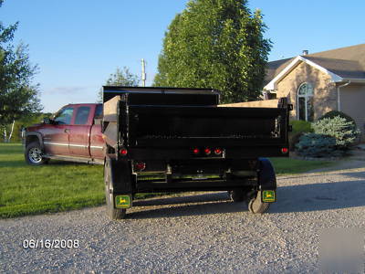 Brett heavy duty gooseneck dump trailer - never used