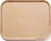 Camtray trapezoid desert tan tray - 14 x 18