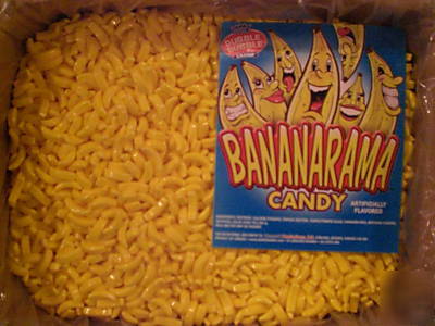 Dubble bubble bananarama candy bulk vending 8LB 5,000CT