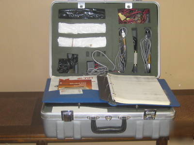 Metrosonics dl-714 data logger w ti 700 terminal & case