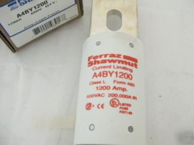 New ferraz shawmut 1200 amp A4BY l amp trap fuse (F4)