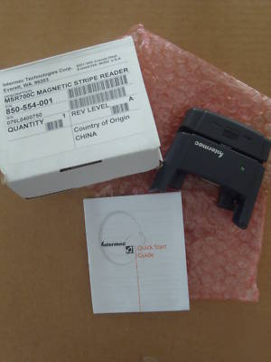 New intermec magnetic stripe reader MSR700C 850-554-001