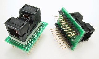 Programming adapter for 20 pin tssop