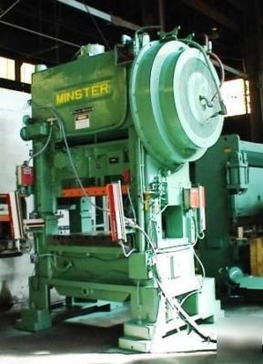 Used punch press, used 150 ton minster stamping press 