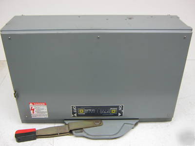 Square d qmb branch switch 400 amp fusible QMB365W 600V