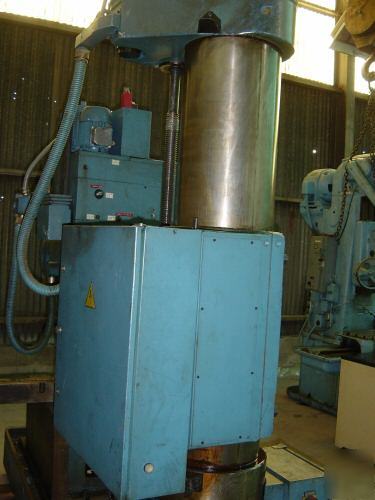 Wmw radial arm drill 4FT model BR60-1600-gh bed 5FTX3FT