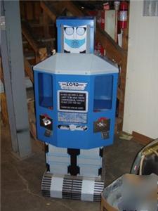 Zord robovend dual product bulk vend machine candy/gum 