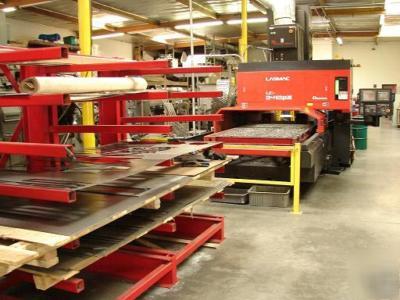 1999 amada laser lc 2412 C2000 4X8 w shuttle low hours