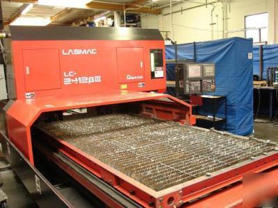 1999 amada laser lc 2412 C2000 4X8 w shuttle low hours