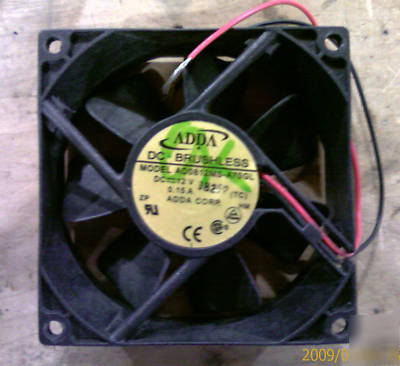 B98 rotary fan, adda AD08 12MS-A70GL, 12VDC 150MA gc