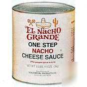 El nacho grande nacho cheese - six 10 lb. cans/cs