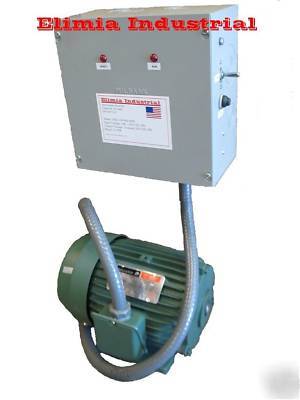 Elimia heavy duty rotary phase converter 5HP 5 hp