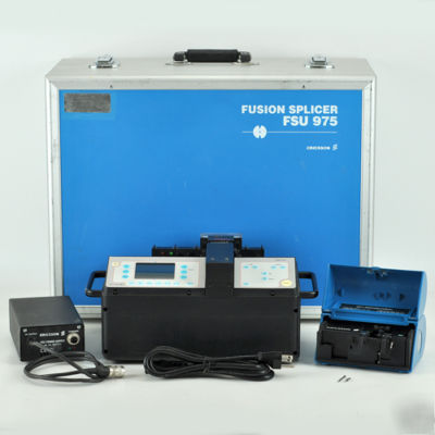 Ericsson fsu-975 fiber optic fusion splicer