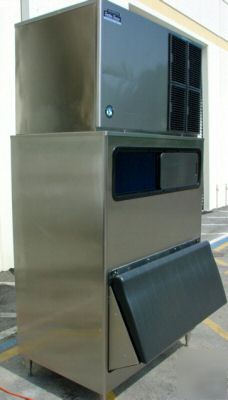Hoshizaki ice machine with bin
