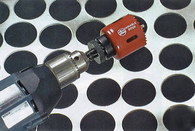 New : 1-1/2 (40MM) bi-metal variable pitch hole saw