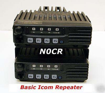 New icom f-121SR vhf business/commercial repeater - 