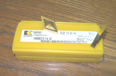 New kennametal carbide inserts dngp 431 KC732 5 pc 