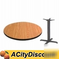 New reversible 24IN round table top restaurant tables