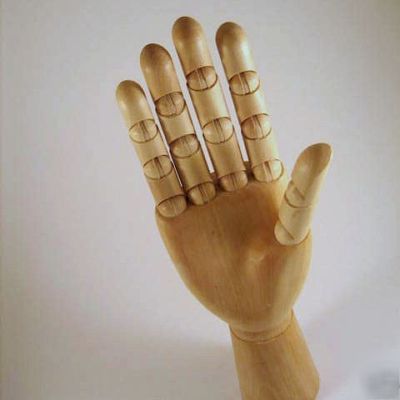 New wooden mannequin display hand large - manikin